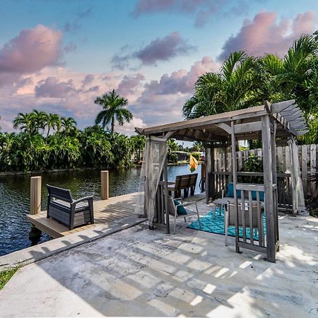 Central Waterfront Villa Salt Wtr Pool Near Beach Fort Lauderdale Esterno foto