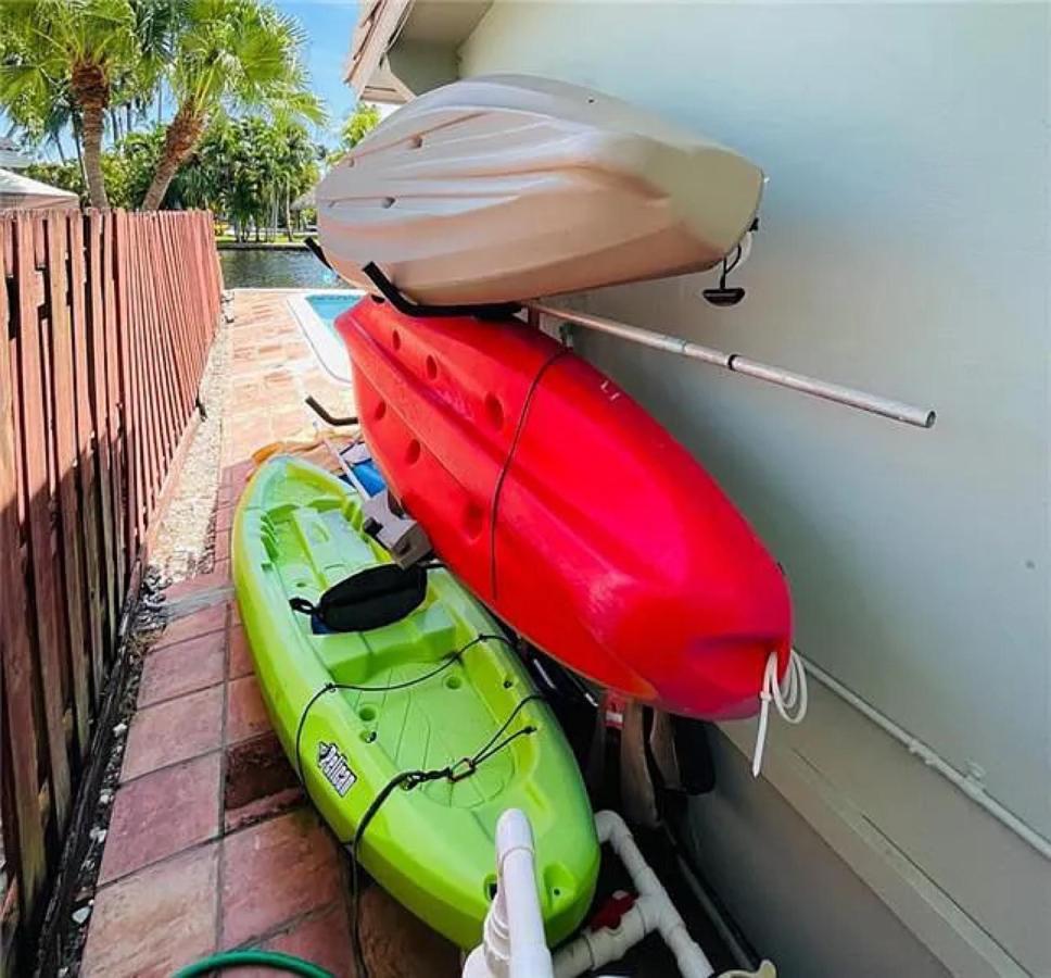 Central Waterfront Villa Salt Wtr Pool Near Beach Fort Lauderdale Esterno foto