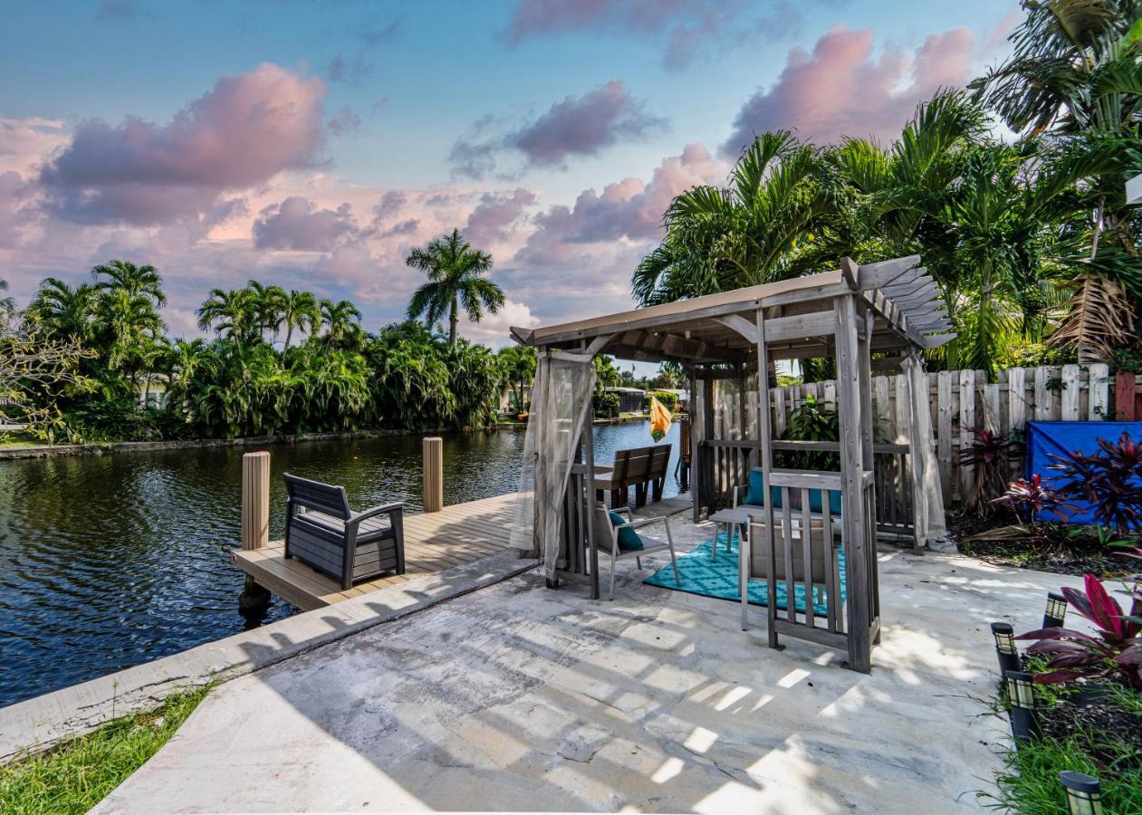 Central Waterfront Villa Salt Wtr Pool Near Beach Fort Lauderdale Esterno foto