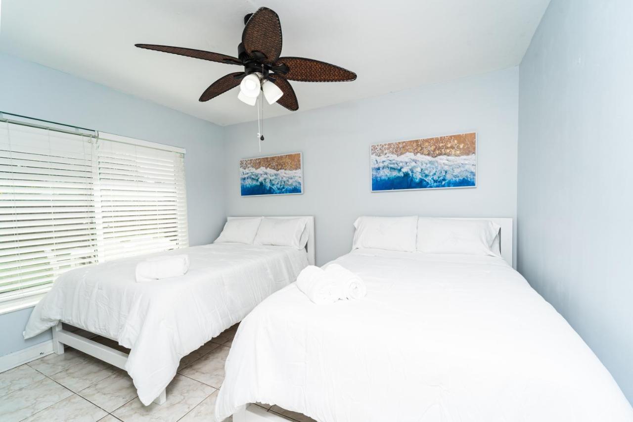 Central Waterfront Villa Salt Wtr Pool Near Beach Fort Lauderdale Esterno foto