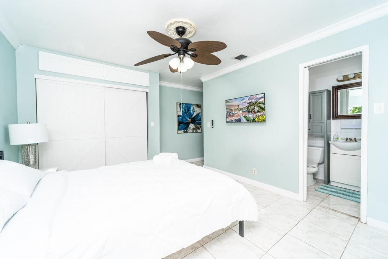 Central Waterfront Villa Salt Wtr Pool Near Beach Fort Lauderdale Esterno foto