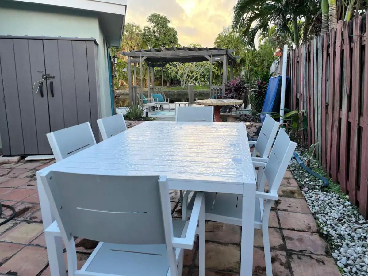 Central Waterfront Villa Salt Wtr Pool Near Beach Fort Lauderdale Esterno foto